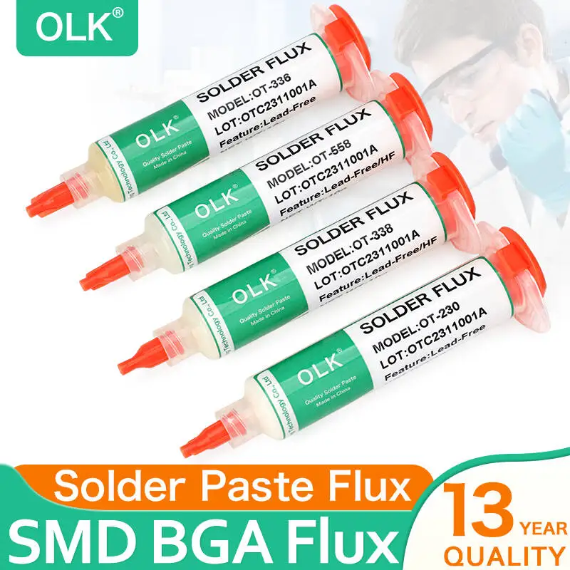 إصلاح لحام Olk SMD التدفق غير النظيف