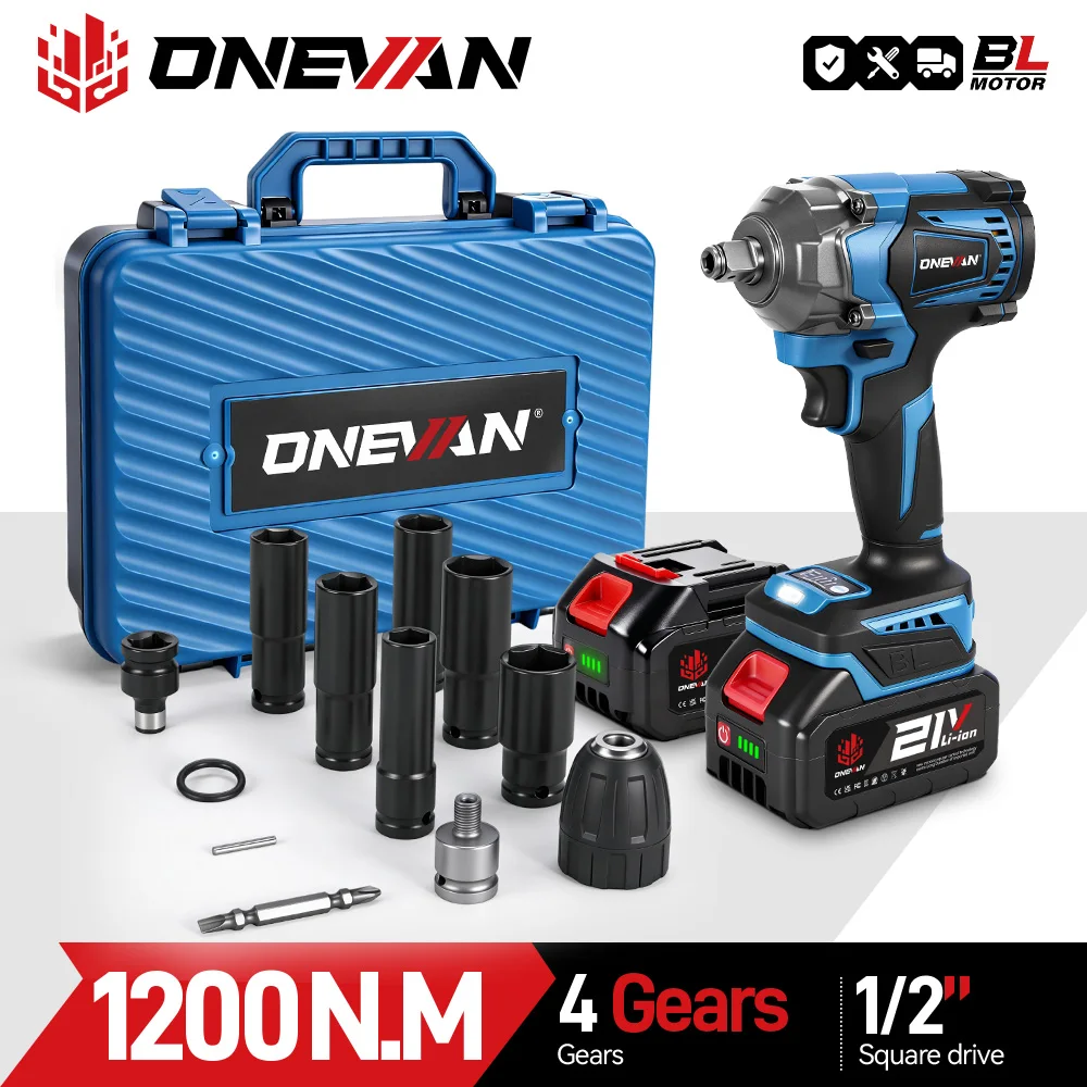 مفتاح ربط كهربائي بدون فرشاة ONEVAN