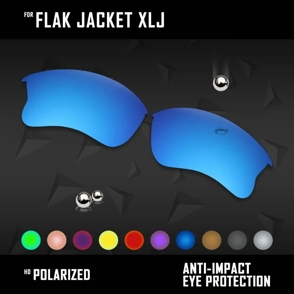 OOWLIT Replacement Lenses for Oakley Flak Jacket