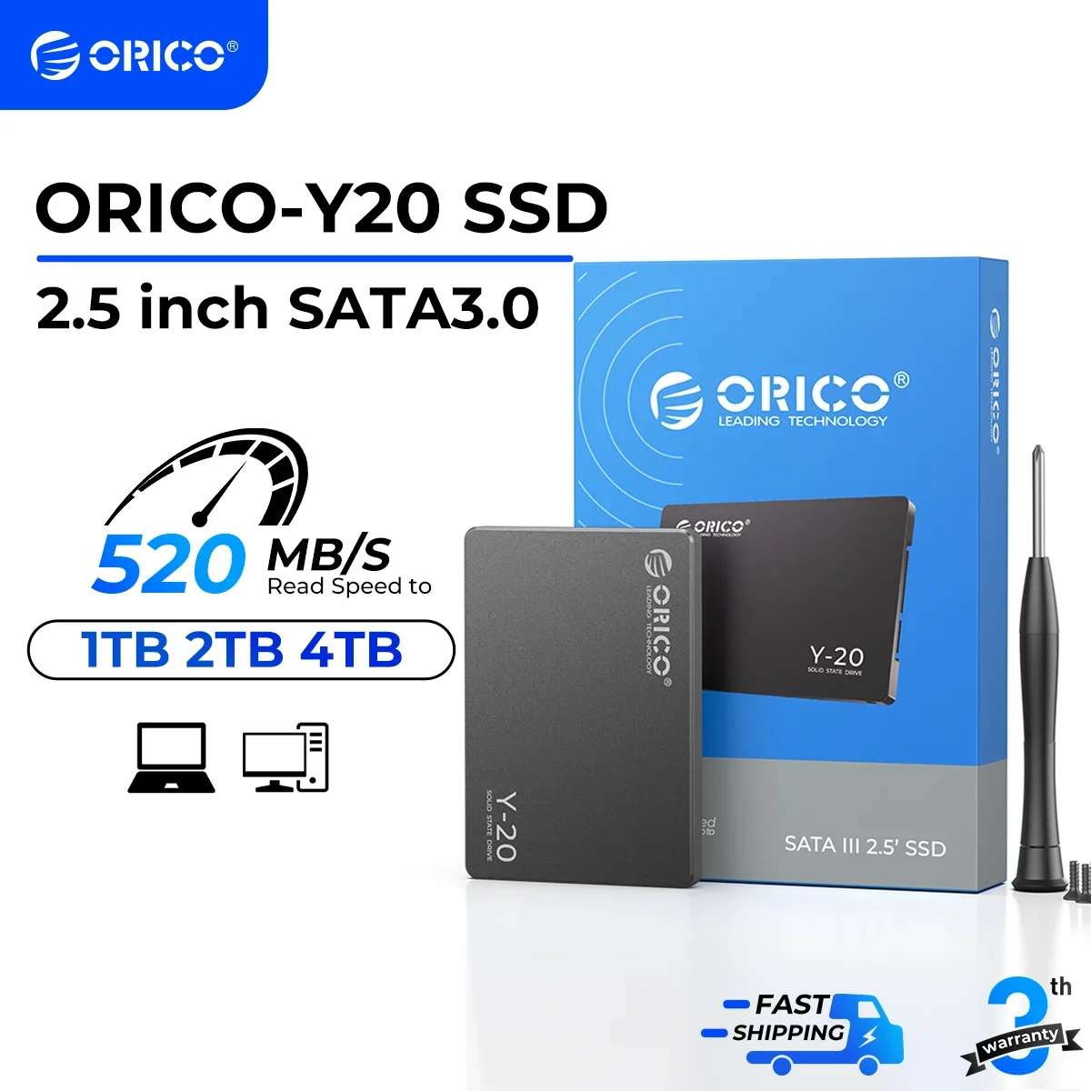 محرك SSD داخلي ORICO 1 تيرابايت