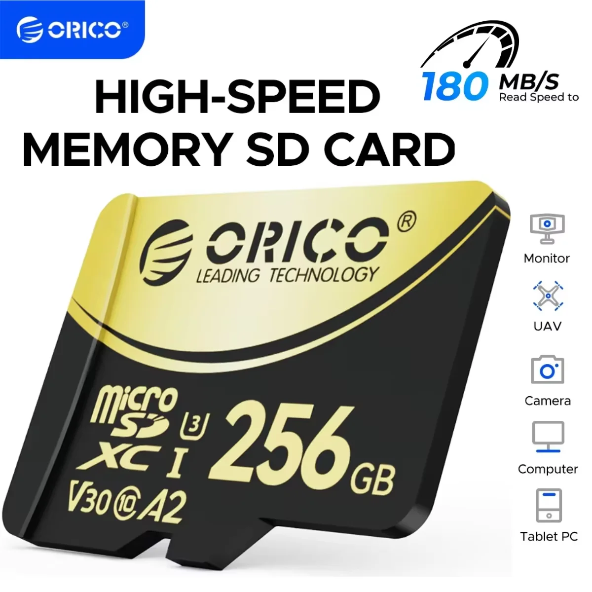 بطاقة ذاكرة ORICO V3 256GB عالية السرعة