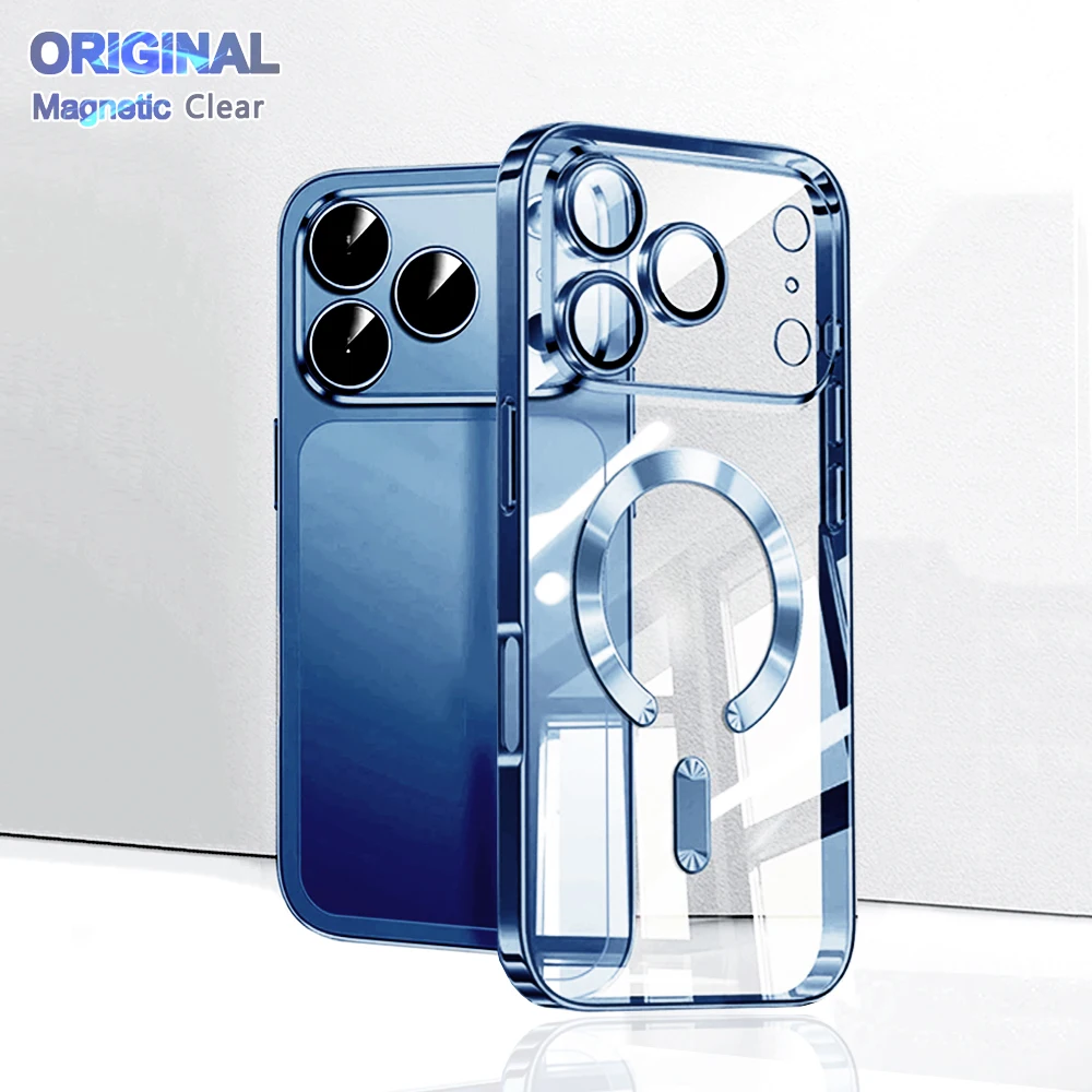 Magnetic Plating Case for iPhone