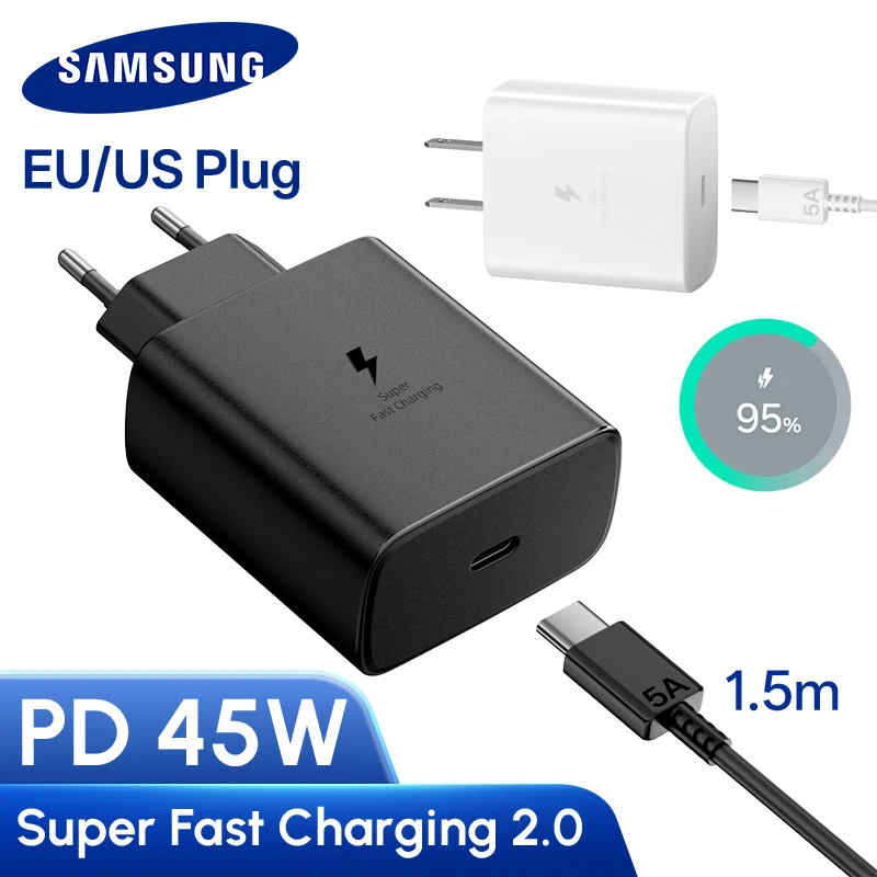 Samsung 45W Super Fast Charger with USB-C