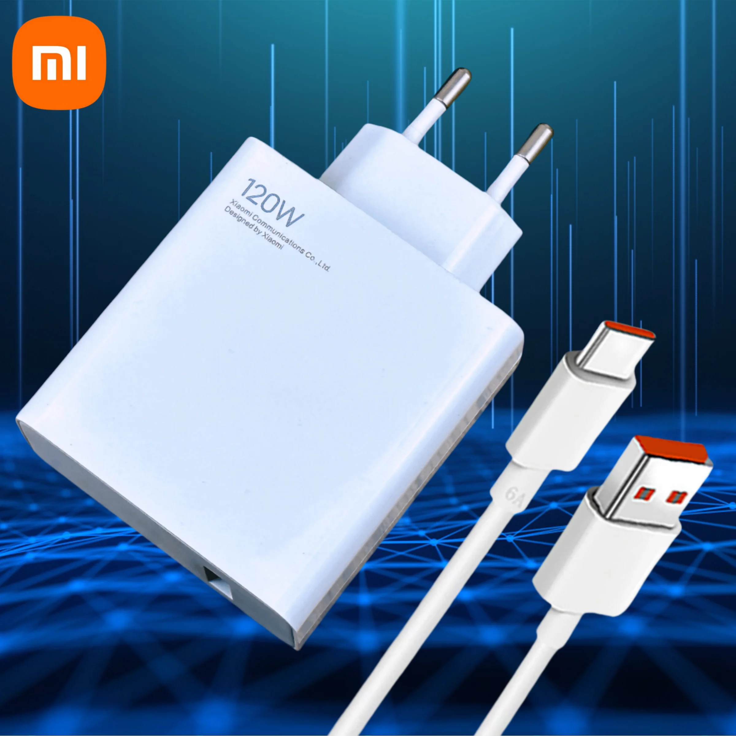 Xiaomi 120W Fast Charge EU Adapter