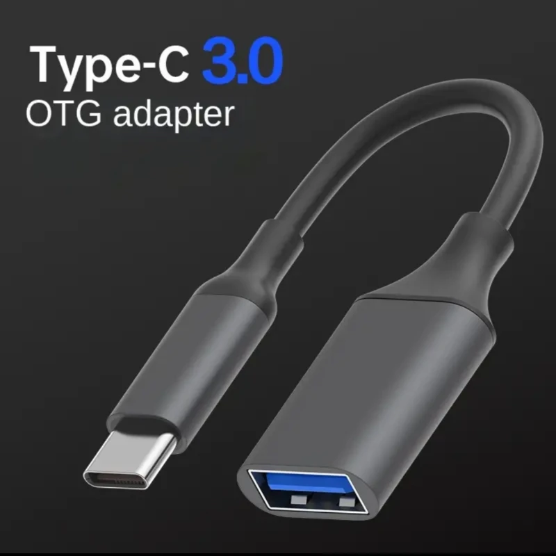 OTG Type C Adapter for Smartphones and Laptops