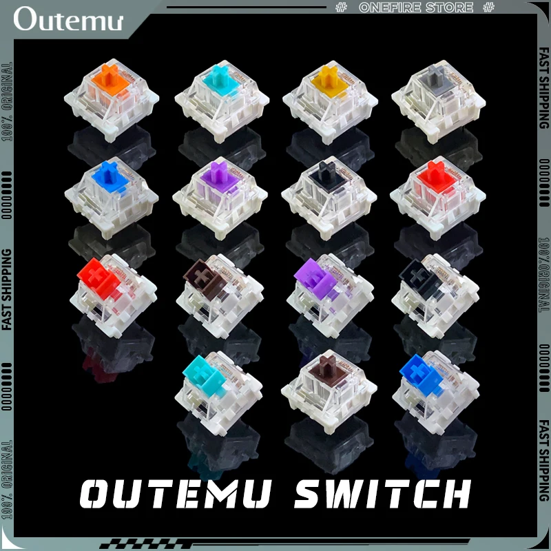 مفتاح Outemu ميكانيكي صامت للألعاب