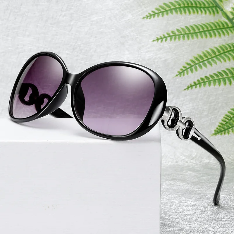 Oversized Luxury Oval Sunglasses for Women
