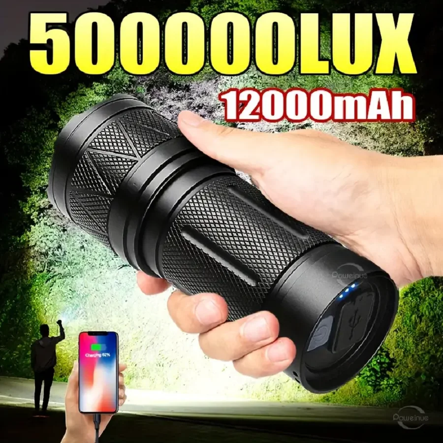 مصباح يدوي LED فائق السطوع