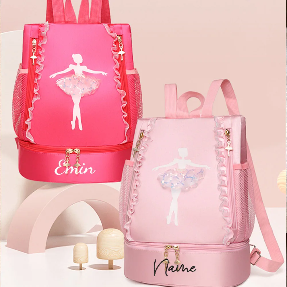 Personalized Ballet Dance Backpack for Girls