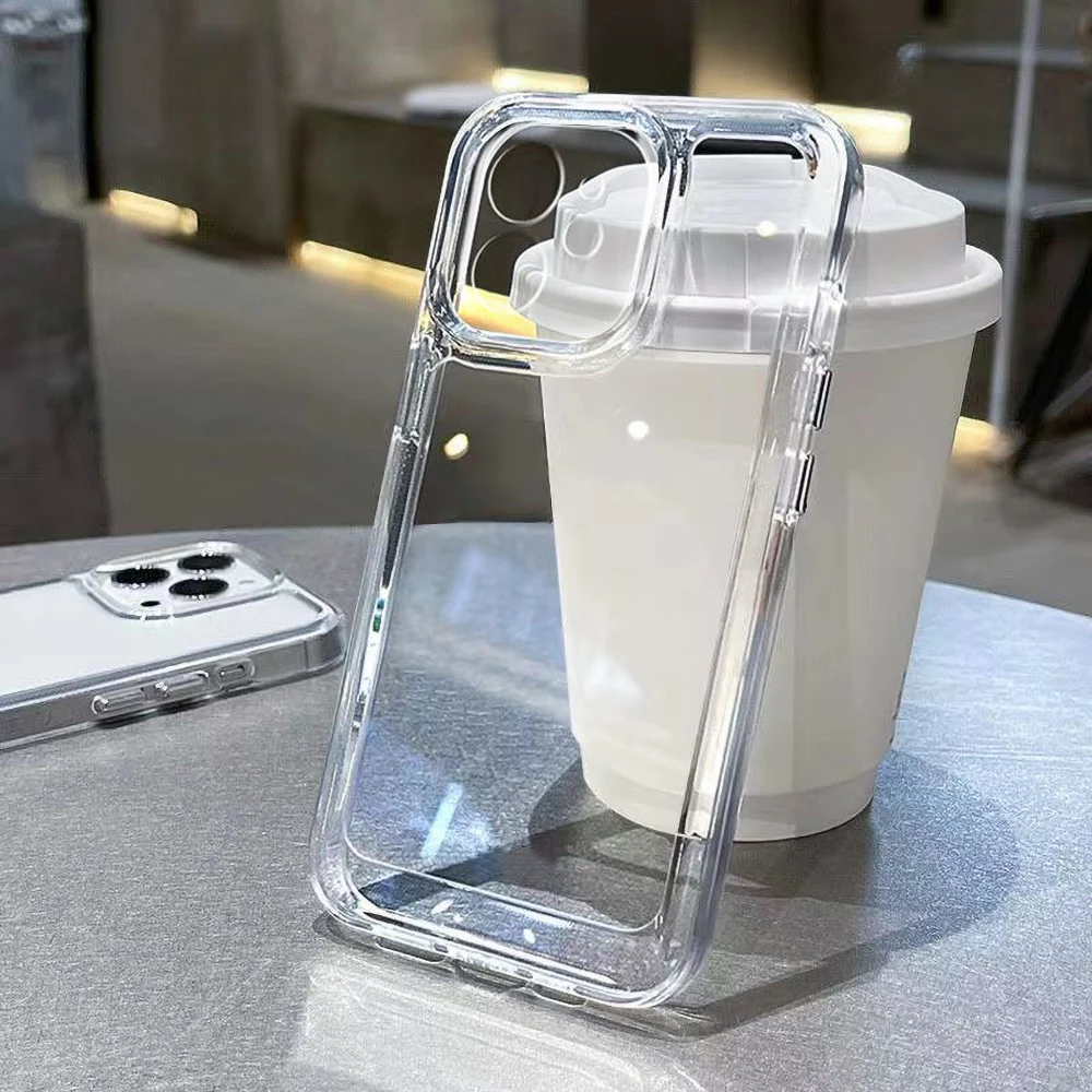 Shockproof Clear Phone Case for iPhone 17 Pro Max