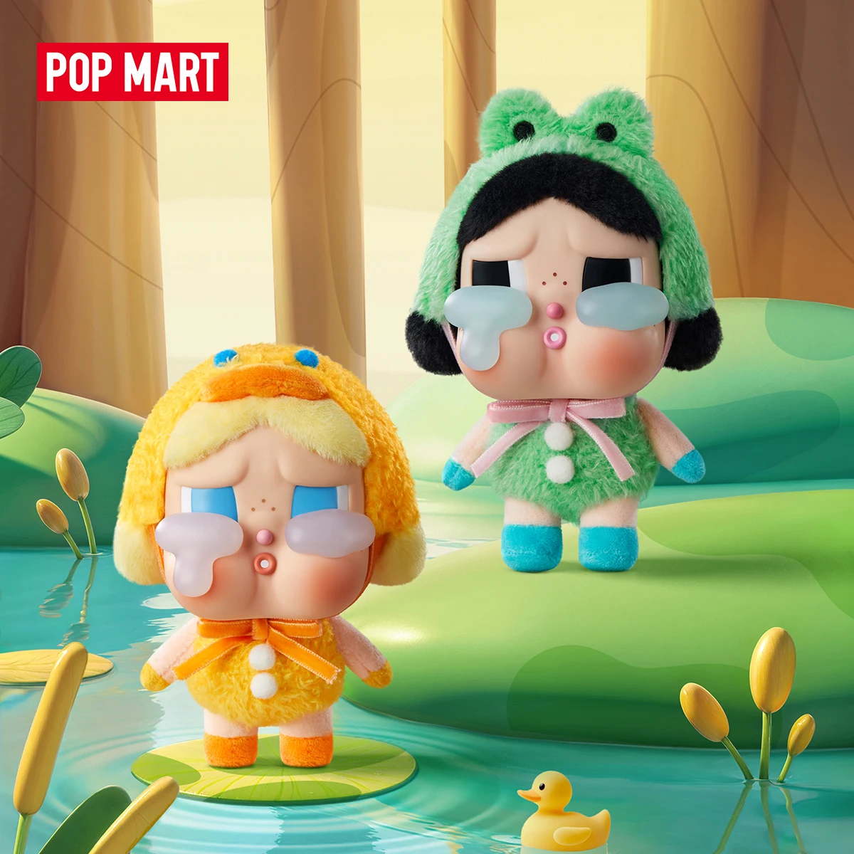 مجموعة شخصيات POP MART CRYBABY