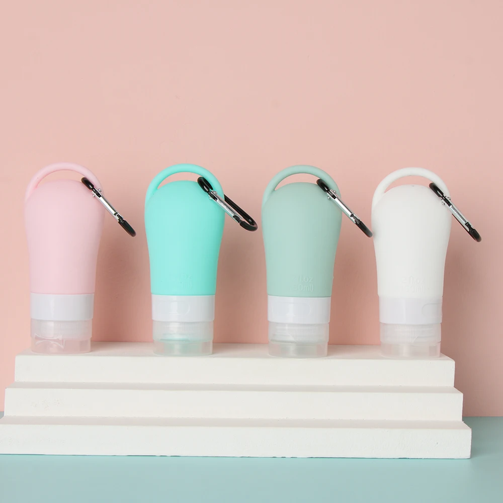 Portable Silicone Refillable Squeeze Bottles