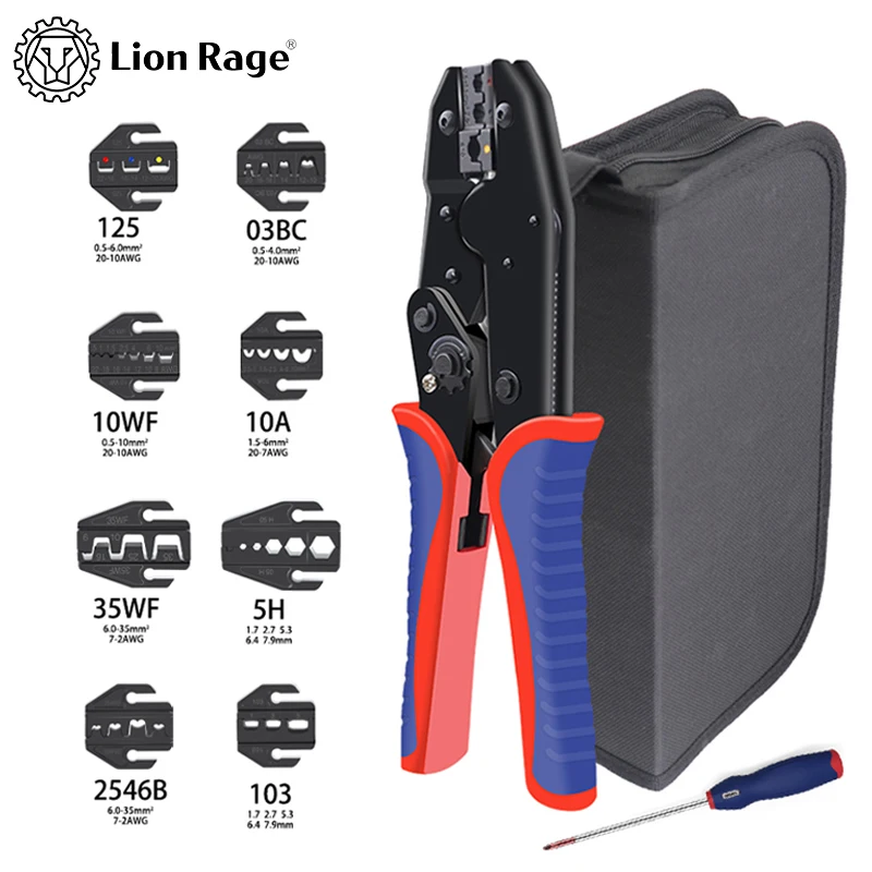 Versatile Crimping Pliers Kit HS-30J HS-40J