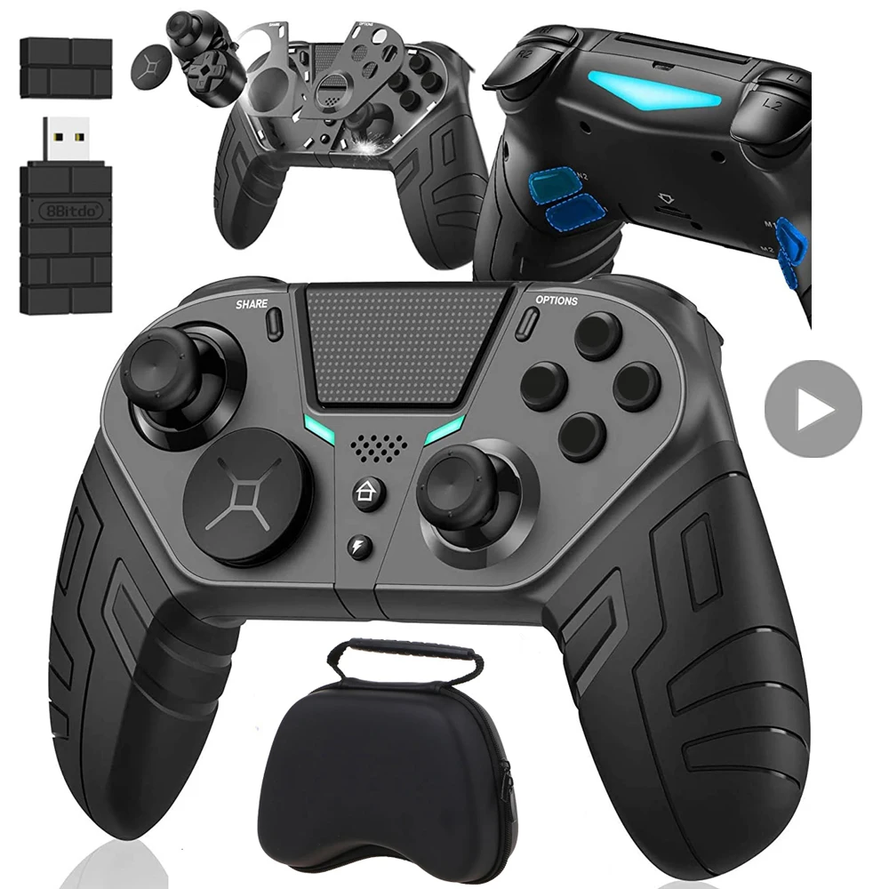 وحدة تحكم لاسلكية لجهاز PS4 وPS3