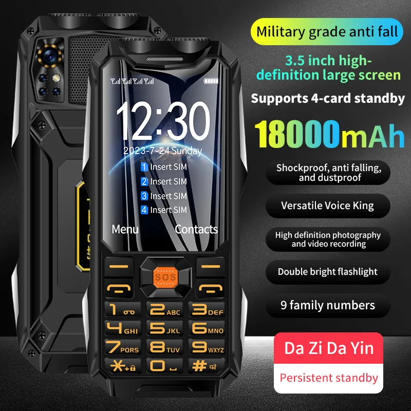 هاتف محمول Q9 GSM 2G متعدد الشرائح