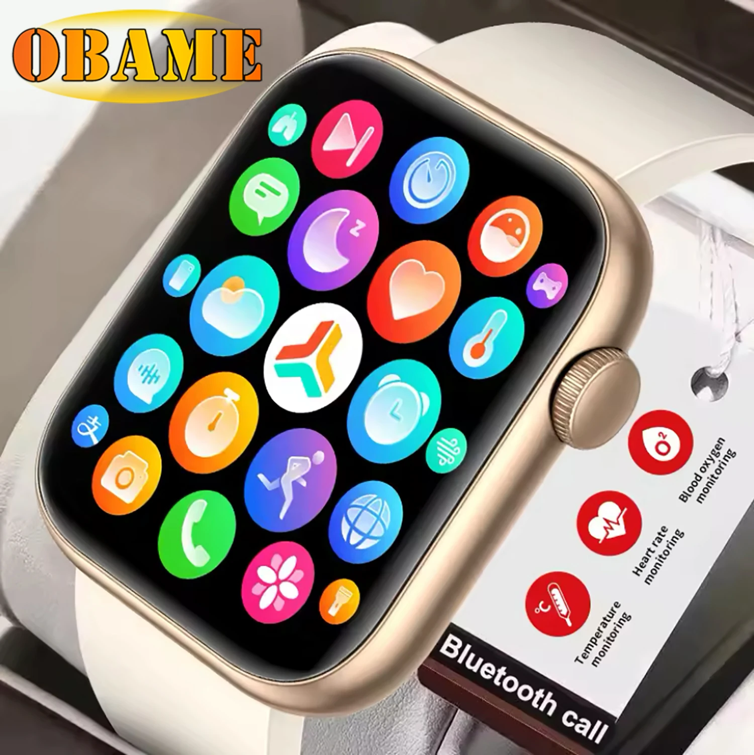 QX7 2.01-Inch Smart Watch for All