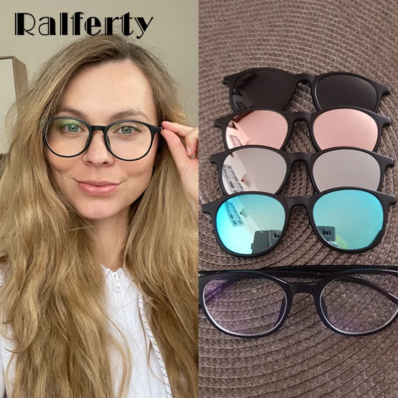 Ralferty Polarized Magnet Sunglasses for Women