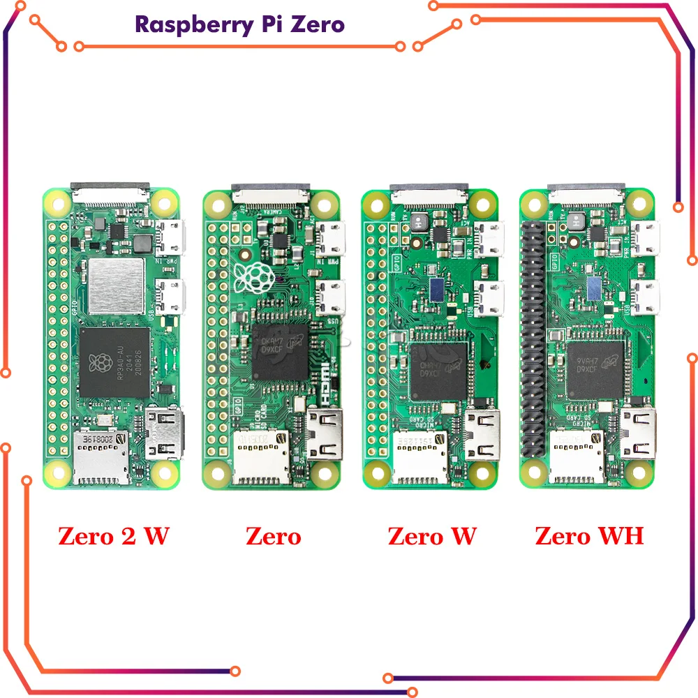 لوحة Raspberry Pi Zero 2W متعددة الاستخدامات