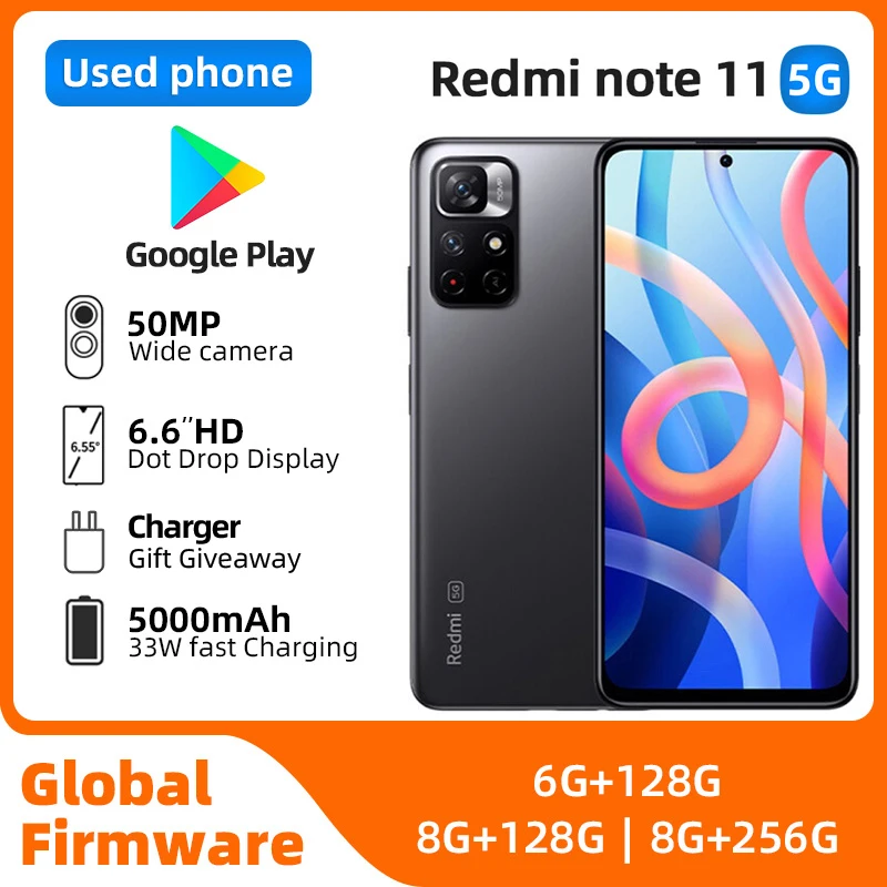 هاتف Redmi Note 11 5G الذكي