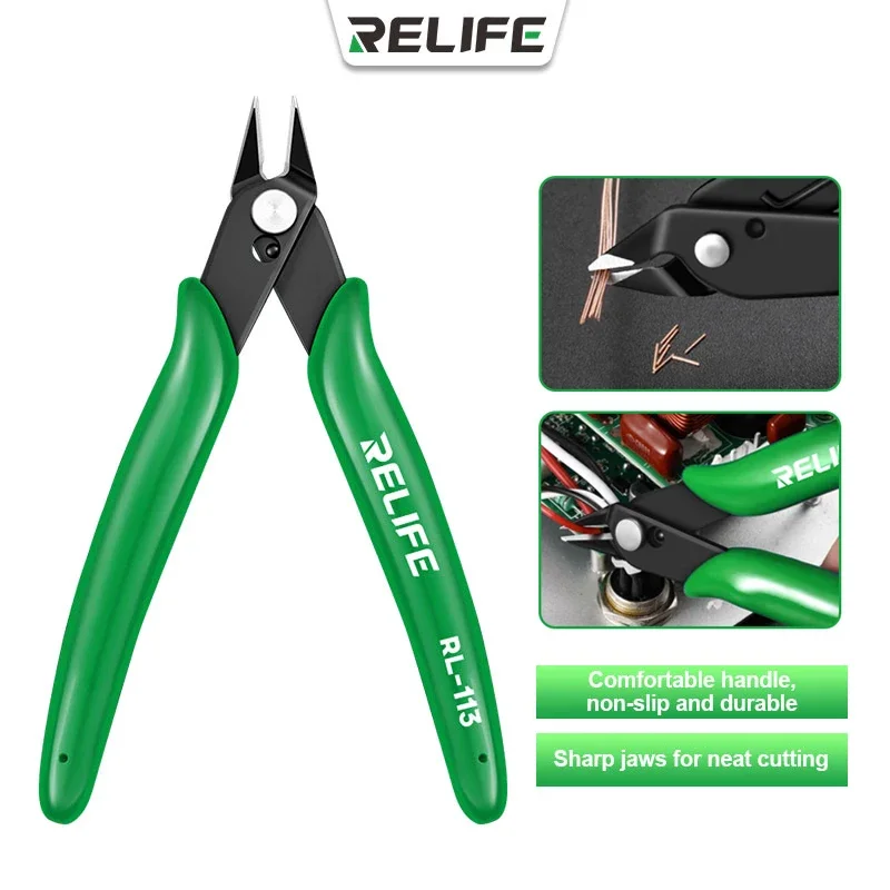 RELIFE RL-113 كماشة قطع قطرية دقيقة