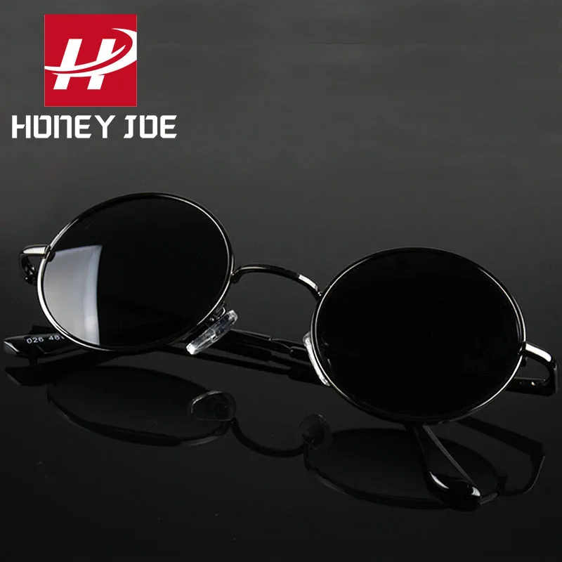 Retro Vintage Polarized Round Sunglasses
