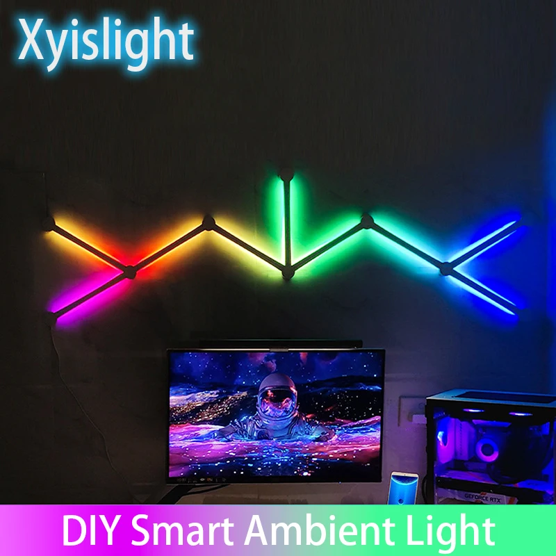 مصباح RGB ذكي للتحكم الصوتي