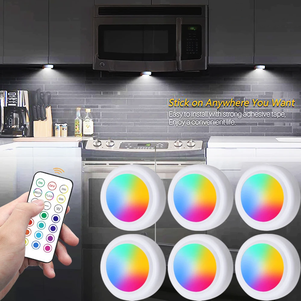 أضواء LED RGB تحت الكابين