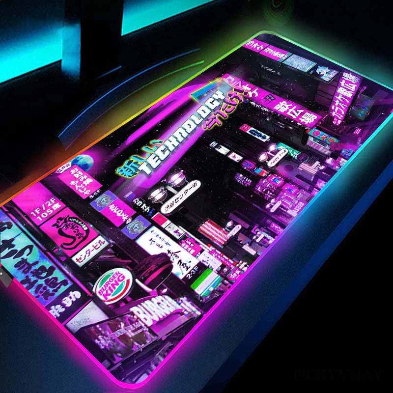 لوحة ماوس RGB كبيرة للألعاب