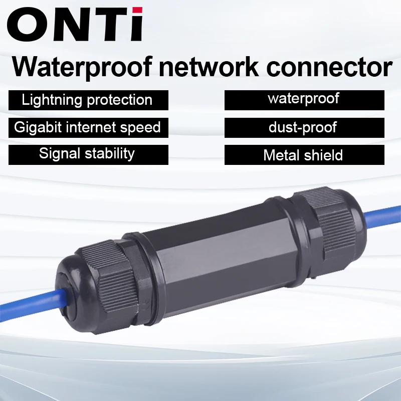 موصل إيثرنت RJ45 مقاوم للمياه