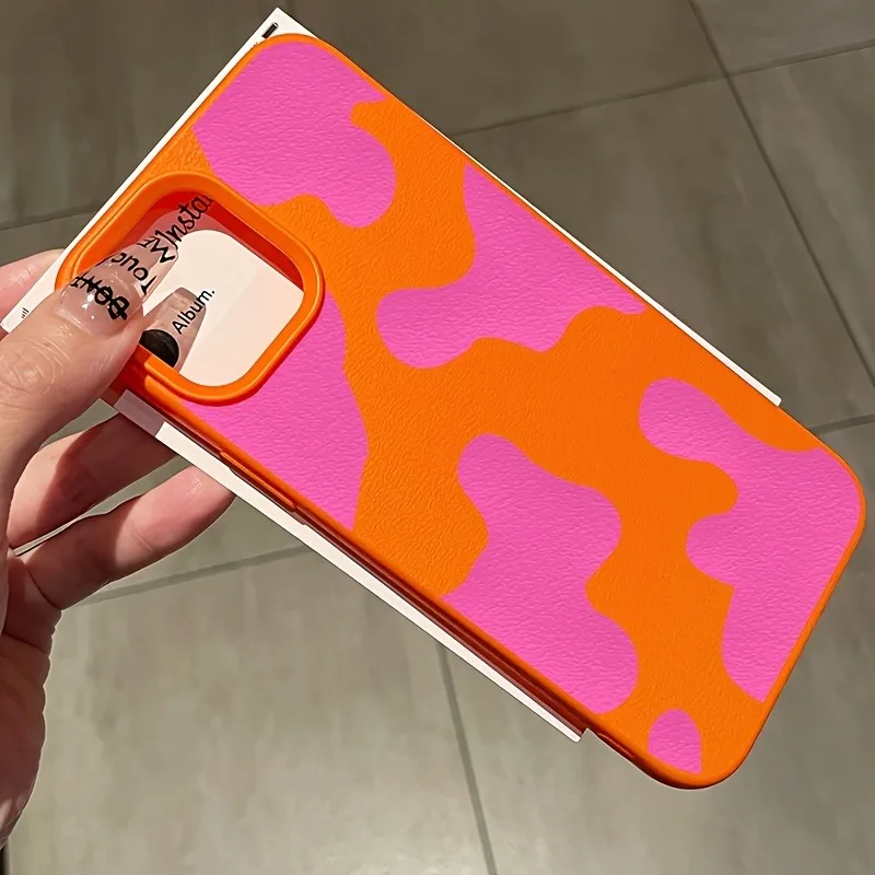 Rose Red Lichee Pattern iPhone Case