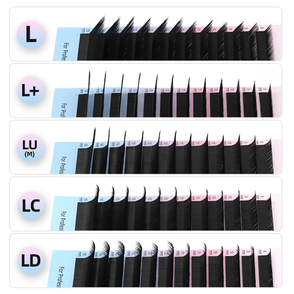 RUJADE Individual Faux Mink Eyelash Extensions