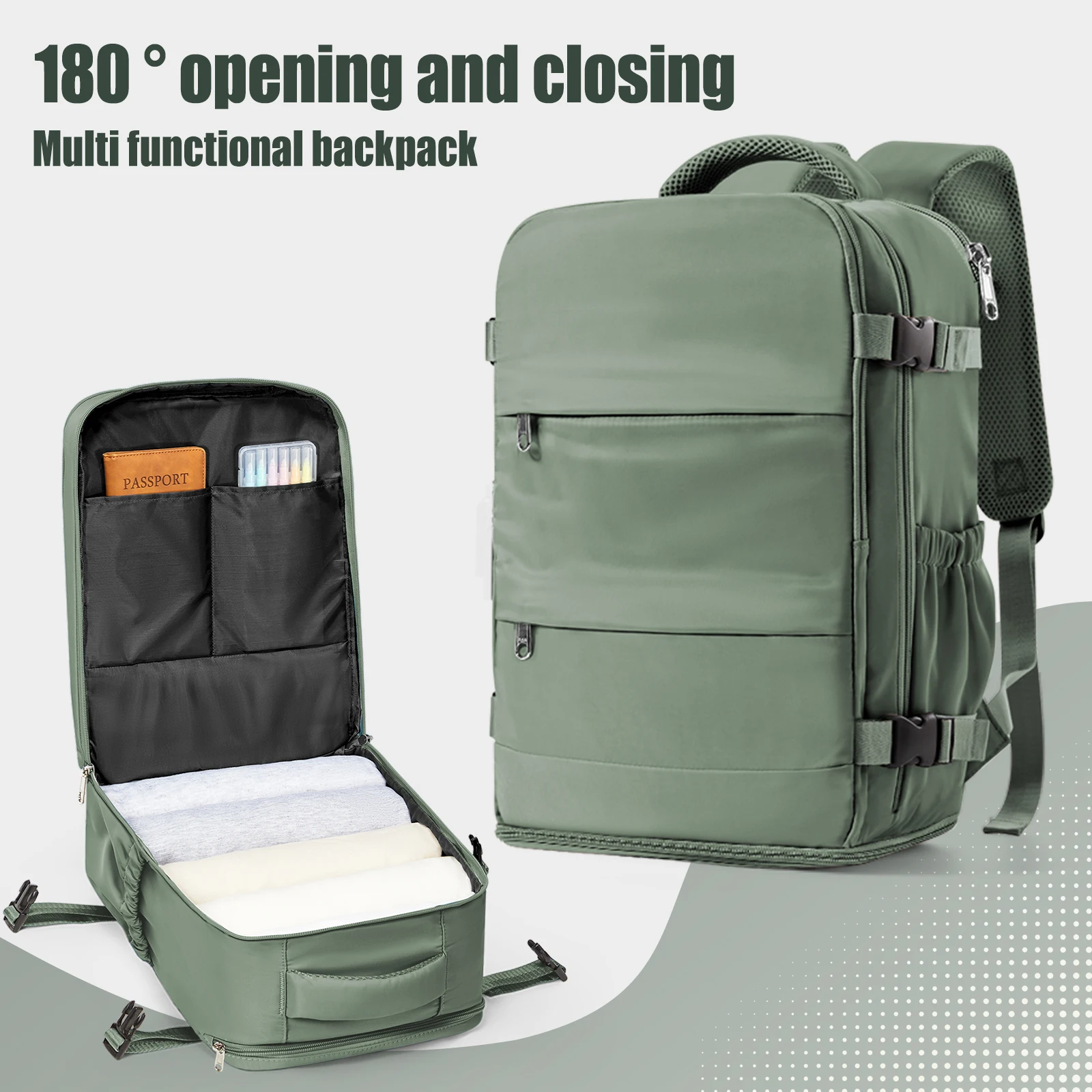 Ryanair 40x30x20 Cabin Travel Backpack