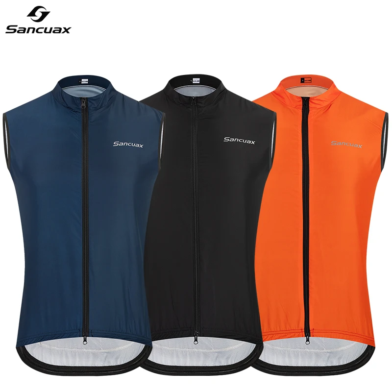 SANCUAX Men’s Windproof Cycling Vest