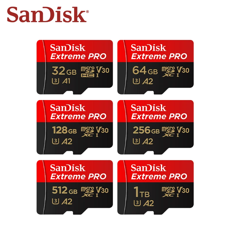 بطاقة ذاكرة SanDisk Extreme PRO microSDXC
