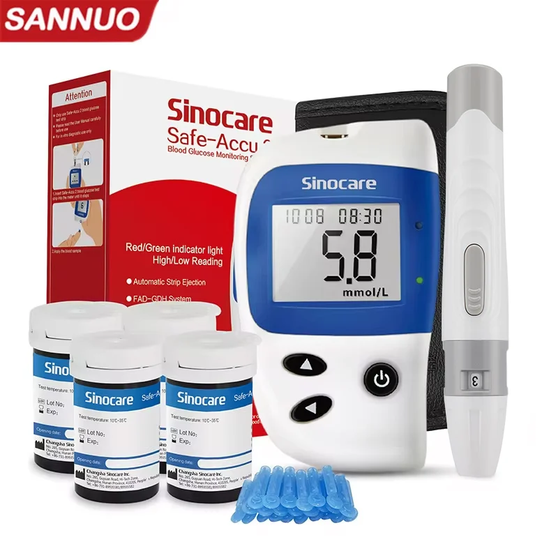 جهاز قياس السكر في الدم Sannuo Sinocare