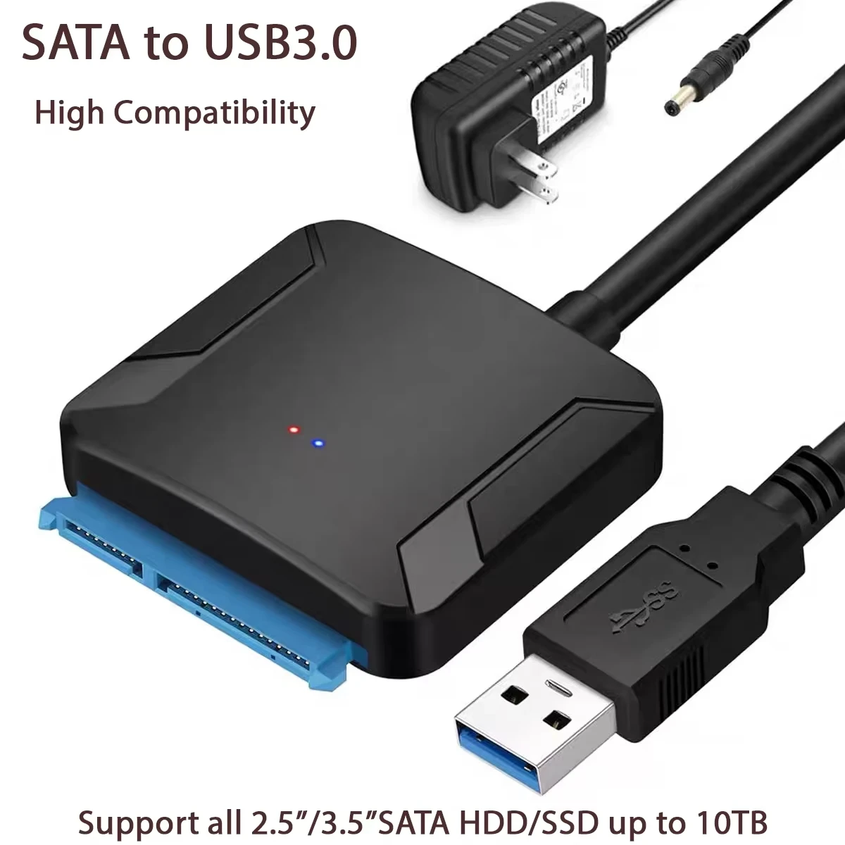 كابل SATA إلى USB 3.0 لتحويل الأقراص الصلبة