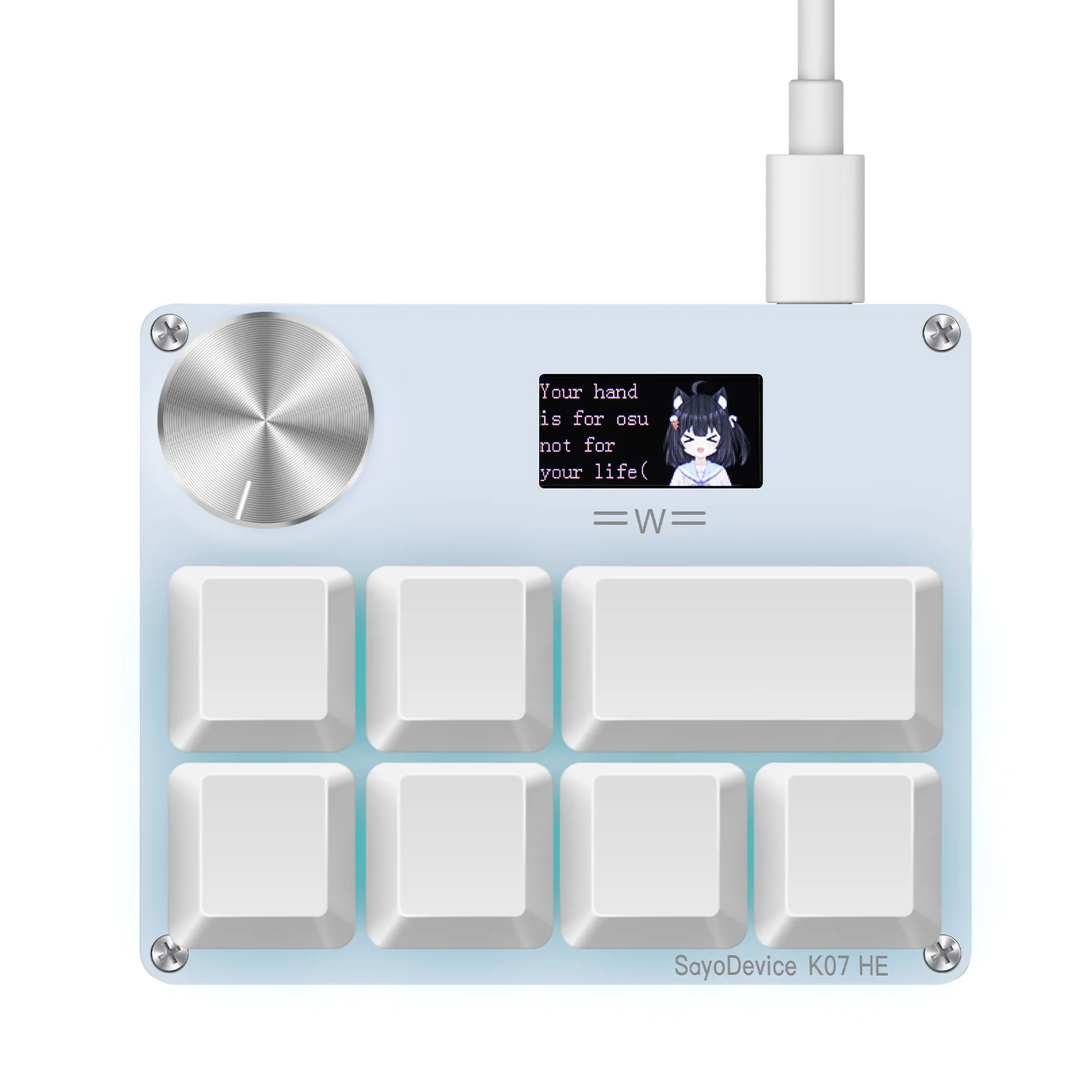 لوحة مفاتيح SayoDevice K07 HE للألعاب