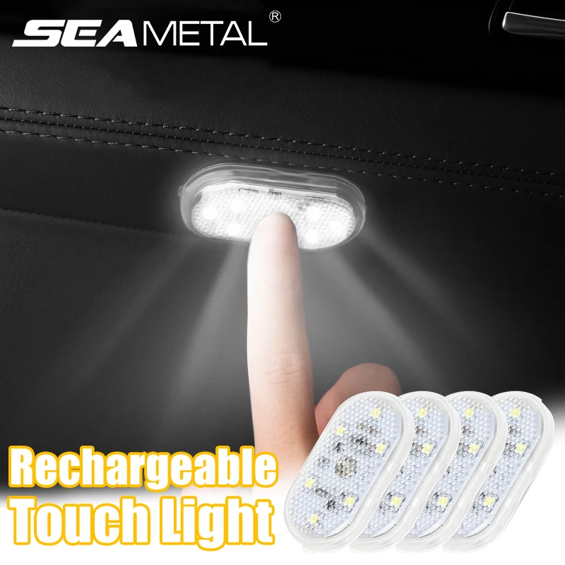 مصباح LED صغير للسيارة يعمل باللمس