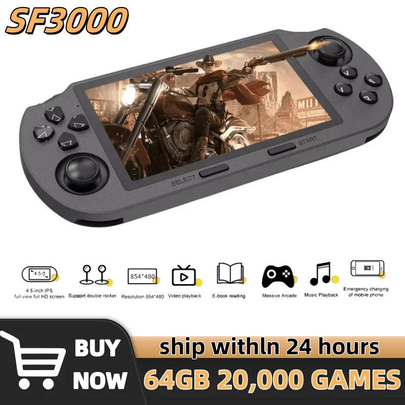 وحدة تحكم ألعاب فيديو محمولة SF3000