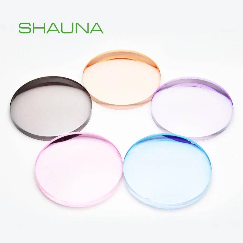 Colorful Prescription Aspheric Glasses Lenses
