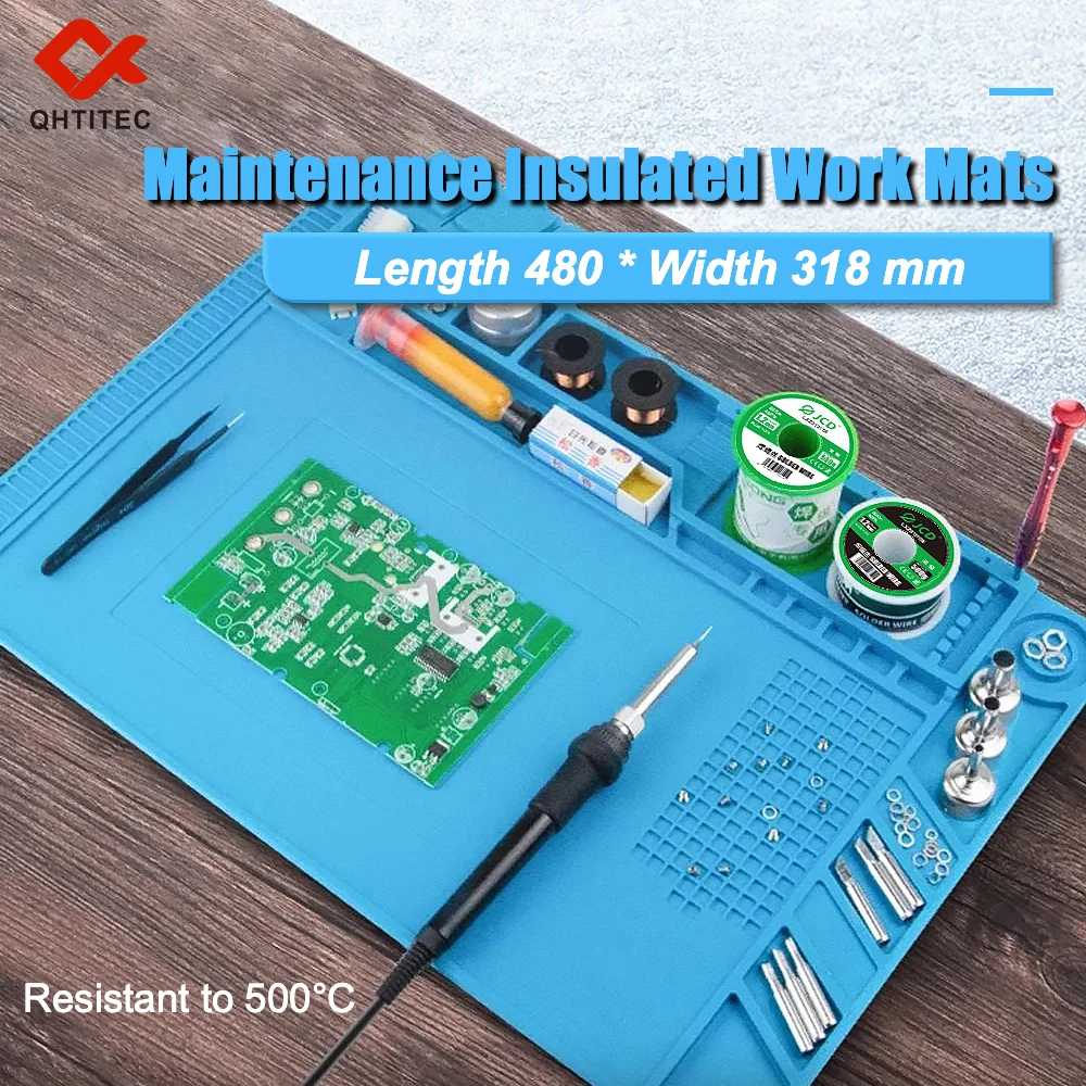 Silicone Soldering Pad for Electronics Repair