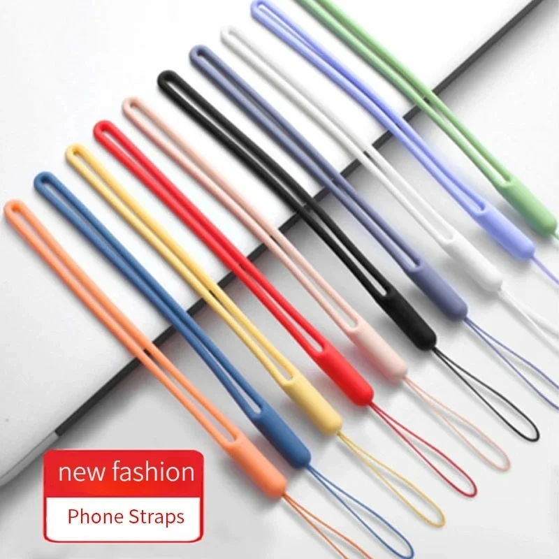 Cute Silicone Wrist Straps for Phones