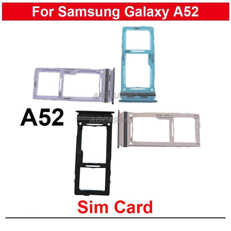 فتحة مقبس بطاقة Sim لسامسونج A52