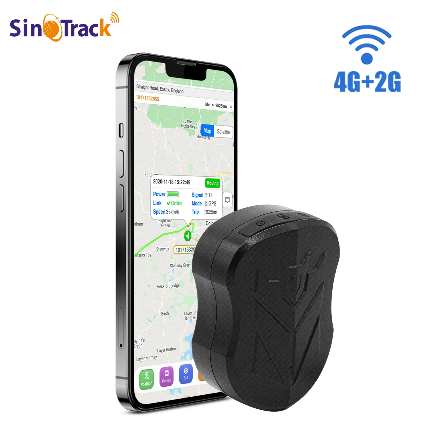 جهاز تتبع GPS مقاوم للماء للسيارة