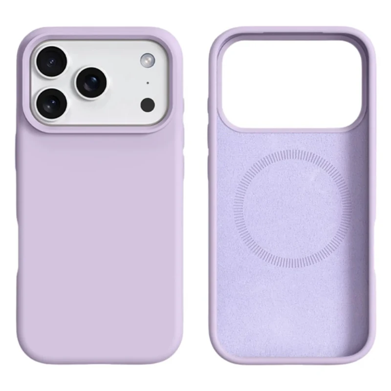 Slim Liquid Silicone Magnetic Case for iPhone