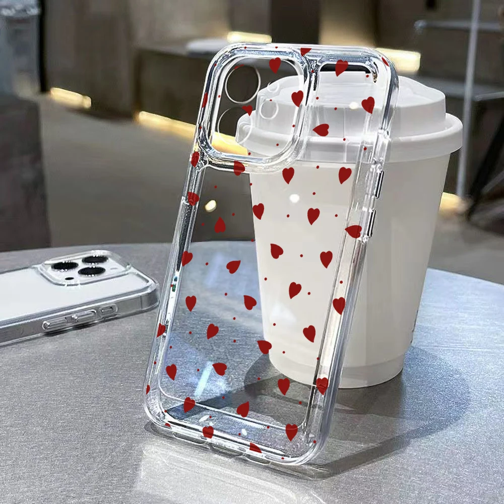 Small Red Heart Case for iPhone