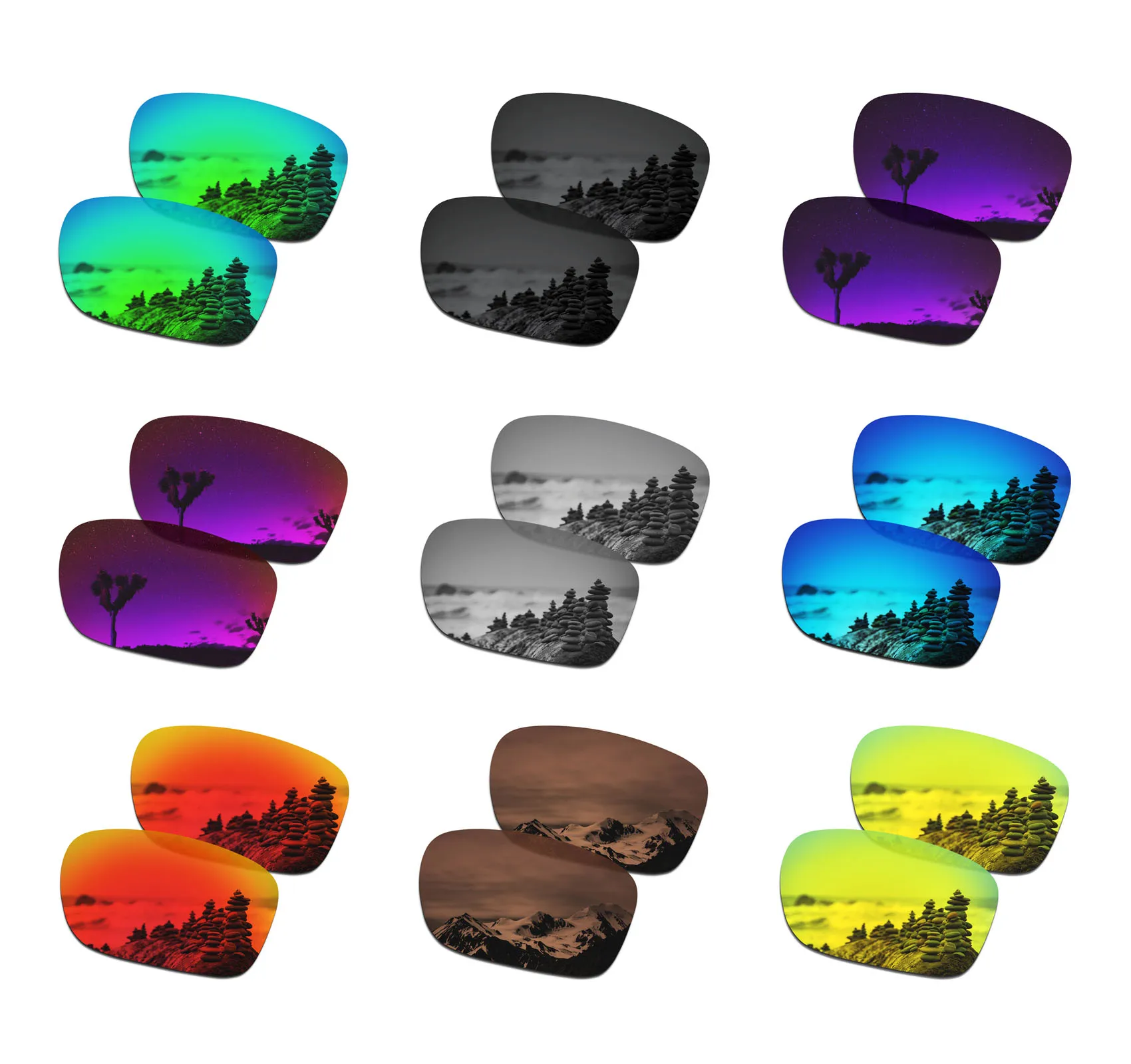 Replacement Polarized Lenses for Oakley Holbrook