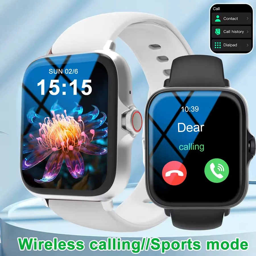 Smart Touch Screen Smartwatch for iPhone and Android