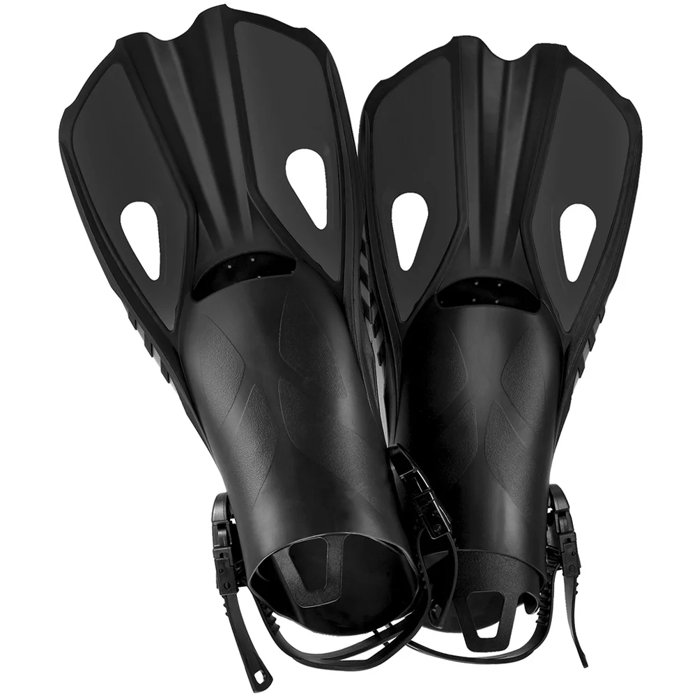 Adjustable Silicone Snorkel Fins for All Ages