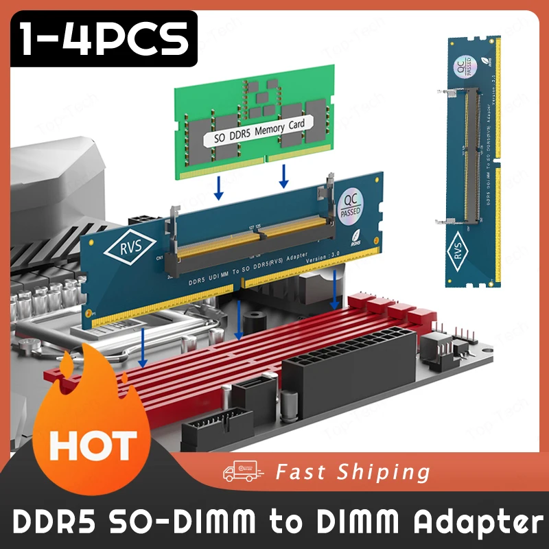 محول بطاقة الذاكرة من SO-DIMM إلى DIMM